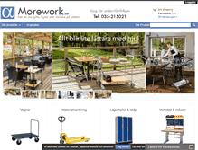 Tablet Screenshot of morework.se